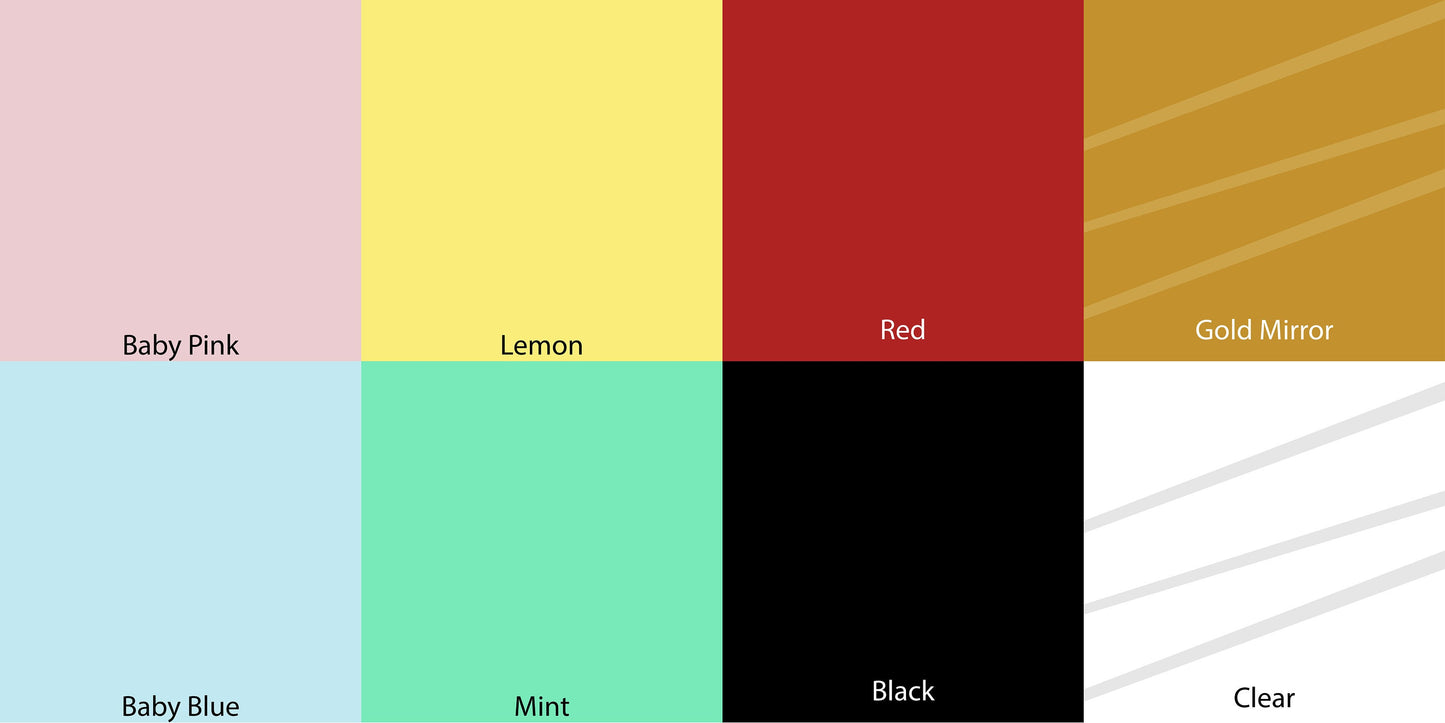 Personalised 3D Table Numbers | Engagement | Laser Cut Acrylic