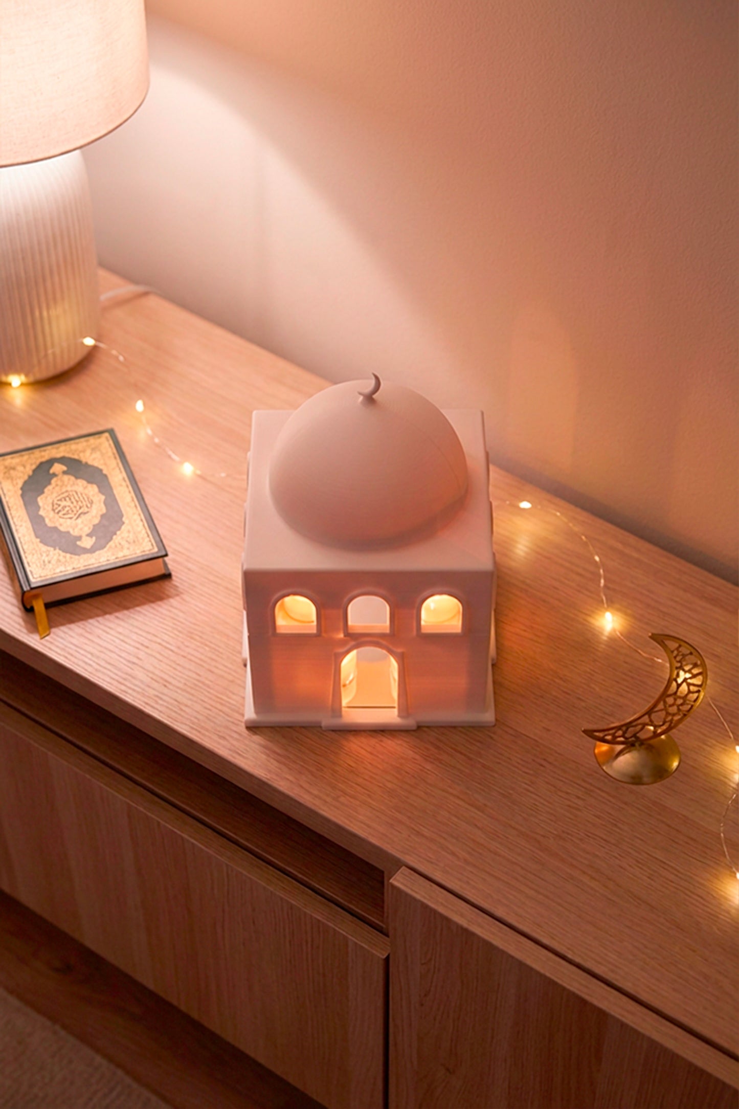 Ramadan & Eid Decoration | Mosque Modern Lantern | Islamic Decor
