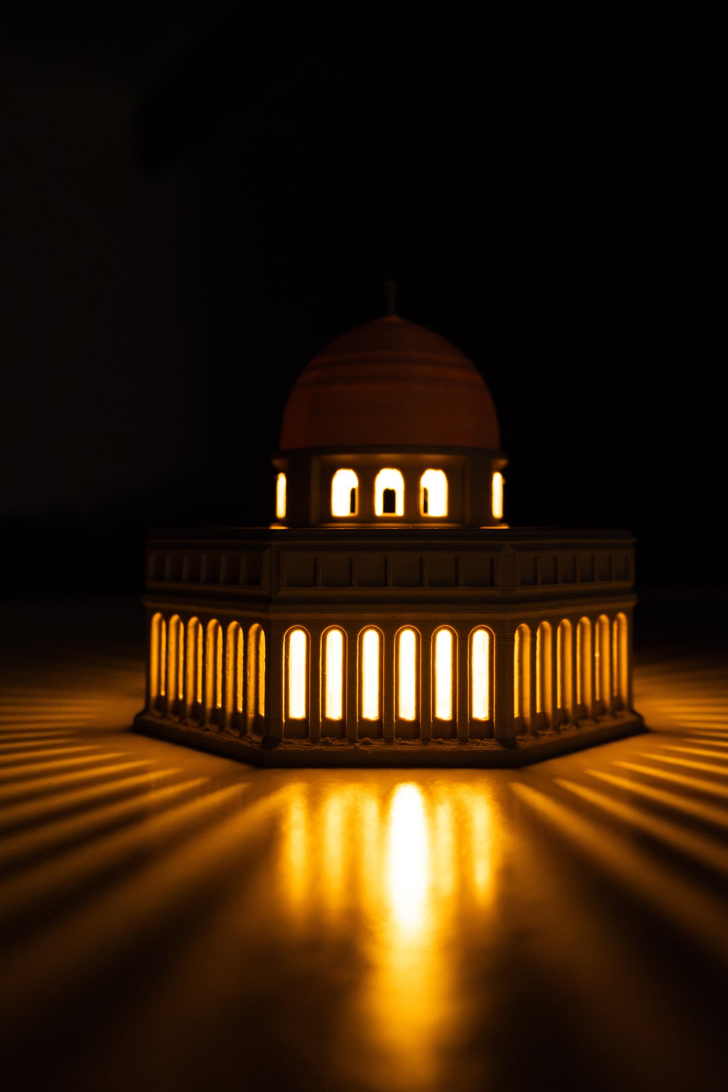 Ramadan & Eid Decoration | Al-Aqsa Dome of the Rock Modern Lantern | Mosque | Islamic Decor